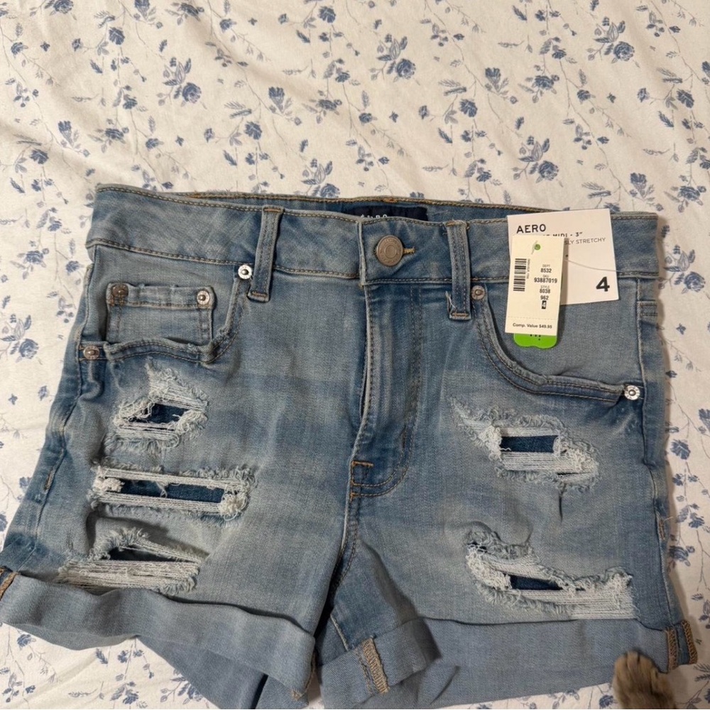 Aeropostale Blue Jean Shorts